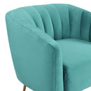 Elements International Raven Chair in Royale Peacock IMAGE 5
