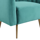 Elements International Raven Chair in Royale Peacock IMAGE 6