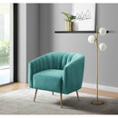 Elements International Raven Chair in Royale Peacock IMAGE 8