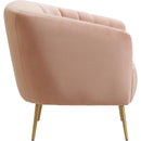 Elements International Raven Chair in Royale Blush IMAGE 3