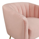 Elements International Raven Chair in Royale Blush IMAGE 5