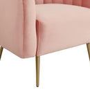 Elements International Raven Chair in Royale Blush IMAGE 6