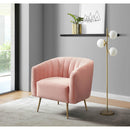 Elements International Raven Chair in Royale Blush IMAGE 8