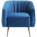 Elements International Raven Chair in Royale Cobalt IMAGE 2