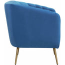 Elements International Raven Chair in Royale Cobalt IMAGE 3