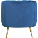 Elements International Raven Chair in Royale Cobalt IMAGE 4