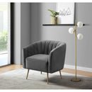 Elements International Raven Chair in Royale Gun Metal IMAGE 8