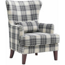Elements International Cody Chair in Harvey Charcoal IMAGE 1