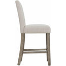 Elements International Oak Lawn Counter Chair IMAGE 3