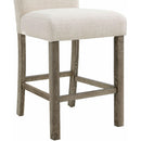 Elements International Oak Lawn Counter Chair IMAGE 6