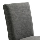 Elements International Oak Lawn Charcoal Grey Counter Chair Grey Fabric IMAGE 5