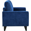 Elements International Michael Loveseat Complete in Urban Living Snorkel IMAGE 3