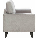 Elements International Michael Loveseat Complete in Urban Living Storm IMAGE 3