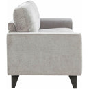 Elements International Michael Sofa Complete in Urban Living Storm IMAGE 3