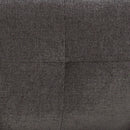 Elements International Michael Chair Complete in Urban Living Charcoal IMAGE 8