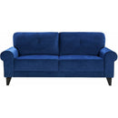 Elements International Bill Sofa Complete in Urban Living Snorkel IMAGE 2