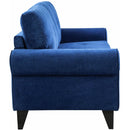 Elements International Bill Sofa Complete in Urban Living Snorkel IMAGE 3