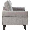 Elements International Bill Loveseat Complete in Urban Living Storm IMAGE 3