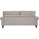 Elements International Bill Sofa Complete in Urban Living Storm IMAGE 4