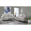 Elements International Bill Sofa Complete in Urban Living Storm IMAGE 7
