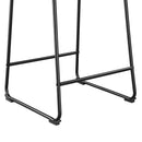Elements International Seth 25" Linen Grey Counter Stool IMAGE 7
