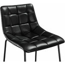 Elements International Seth (QSD6099-5B) 30" Distressed Black Bar Stool IMAGE 5