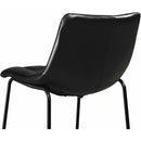 Elements International Seth (QSD6099-5B) 30" Distressed Black Bar Stool IMAGE 6