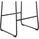 Elements International Seth (QSD6099-5B) 30" Distressed Black Bar Stool IMAGE 7