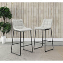 Elements International Seth (QSD6099-5B) 30" Linen White Bar Stool IMAGE 8