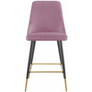 Elements International Ben Bar Stool (D6239-1) in Broadway Blush IMAGE 2