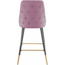 Elements International Ben Bar Stool (D6239-1) in Broadway Blush IMAGE 4