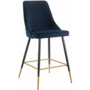 Elements International Ben Bar Stool (D6239-1) in Broadway Navy IMAGE 1