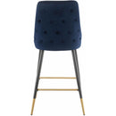 Elements International Ben Bar Stool (D6239-1) in Broadway Navy IMAGE 4
