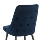 Elements International Ben Bar Stool (D6239-1) in Broadway Navy IMAGE 6