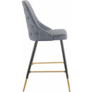 Elements International Ben Bar Stool (D6239-1) in Broadway Gunmetal IMAGE 3