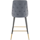 Elements International Ben Bar Stool (D6239-1) in Broadway Gunmetal IMAGE 4