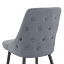 Elements International Ben Bar Stool (D6239-1) in Broadway Gunmetal IMAGE 6