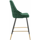Elements International Ben Bar Stool (D6239-1) in Broadway Emerald IMAGE 3
