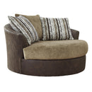 Signature Design by Ashley Alesbury 1870421 Oversized Swivel Accent Chair IMAGE 1