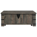 Signature Design by Ashley Hollum T466-9 Lift Top Cocktail Table IMAGE 3