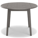 Signature Design by Ashley Shullden D194-15 Round Dining Room Drop Leaf Table IMAGE 3