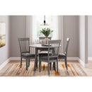 Signature Design by Ashley Shullden D194-15 Round Dining Room Drop Leaf Table IMAGE 7