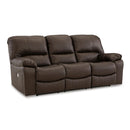Signature Design by Ashley Leesworth U4380887 Reclining Power Sofa IMAGE 1