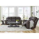 Signature Design by Ashley Lavenhorne 6330689 Reclining Sofa with Drop Down Table IMAGE 15