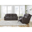 Signature Design by Ashley Lavenhorne 6330694 Double Reclining Loveseat with Console IMAGE 8