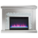 Coaster Furniture Gilmore 991048 Rectangular Freestanding Fireplace - Mirror IMAGE 5