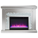 Coaster Furniture Gilmore 991048 Rectangular Freestanding Fireplace - Mirror IMAGE 7