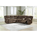 Signature Design by Ashley Trail Boys 82703S1 2 pc Reclining Sectional IMAGE 4