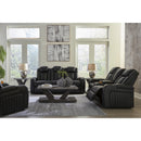 Signature Design by Ashley Caveman Den 9070313 Power Recliner with Adjustable Headrest IMAGE 15