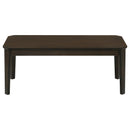 Coaster Furniture Amaro 736184 3-piece Coffee and End Table Set - Dark Brown IMAGE 3